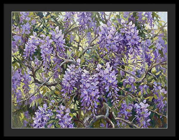 Moonlit Wisteria Dreams