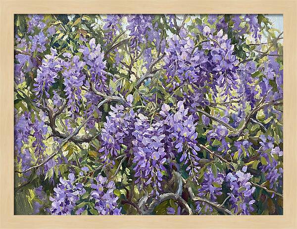 Moonlit Wisteria Dreams