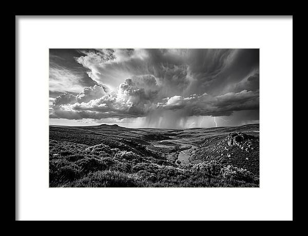 Moorland Vista Under Stormy Skies