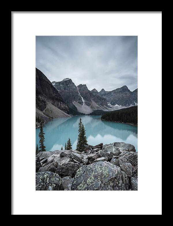 Moraine Lakes Turquoise Serenity