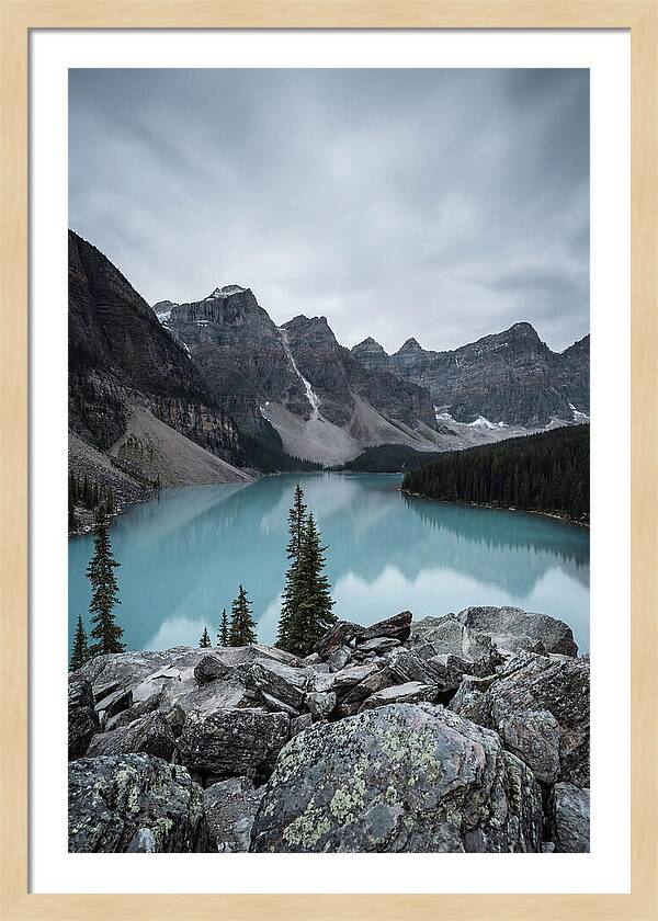 Moraine Lakes Turquoise Serenity