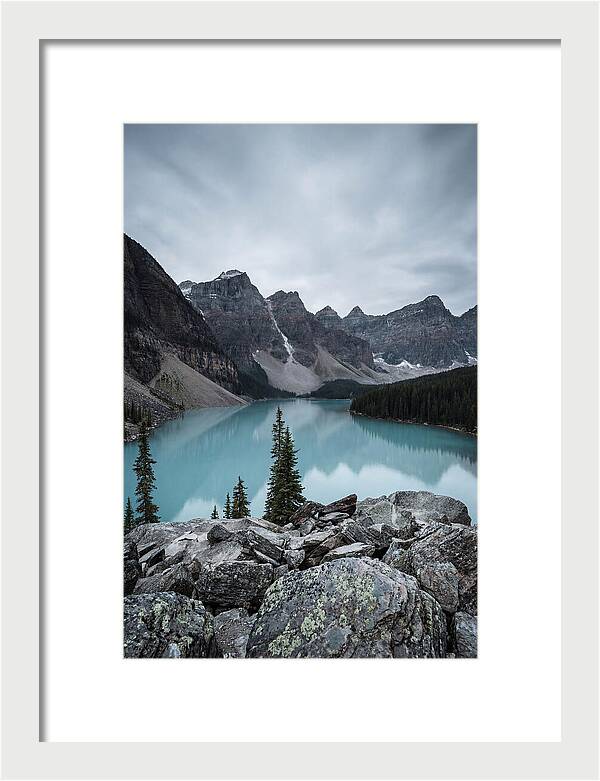 Moraine Lakes Turquoise Serenity
