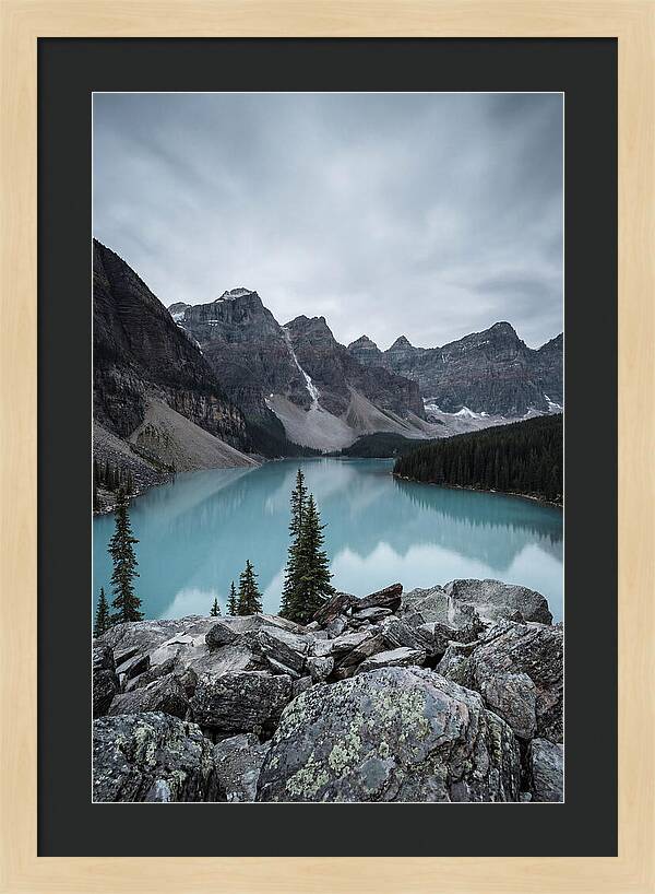 Moraine Lakes Turquoise Serenity