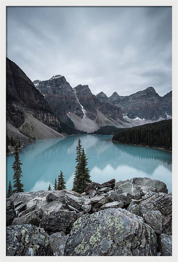 Moraine Lakes Turquoise Serenity