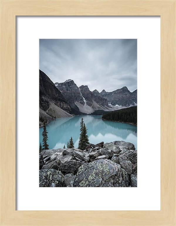 Moraine Lakes Turquoise Serenity