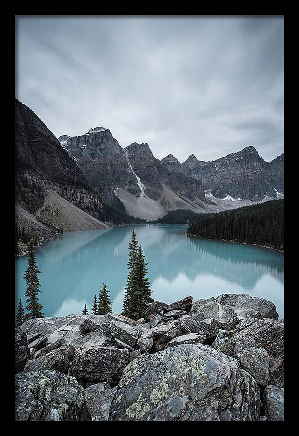 Moraine Lakes Turquoise Serenity
