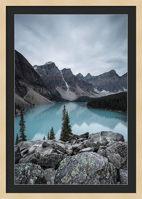 Moraine Lakes Turquoise Serenity