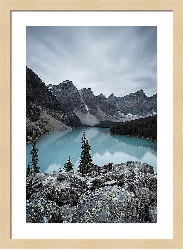 Moraine Lakes Turquoise Serenity