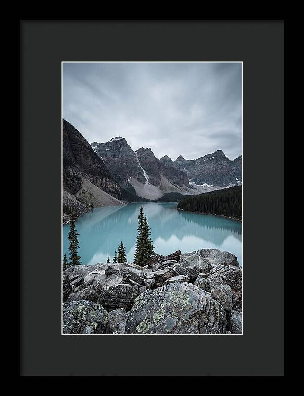 Moraine Lakes Turquoise Serenity