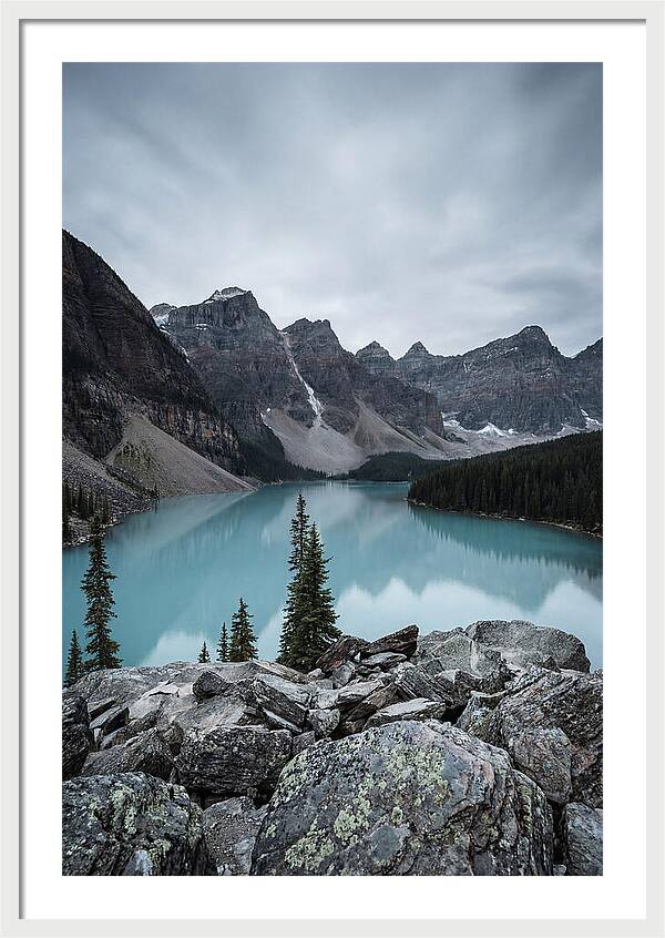 Moraine Lakes Turquoise Serenity