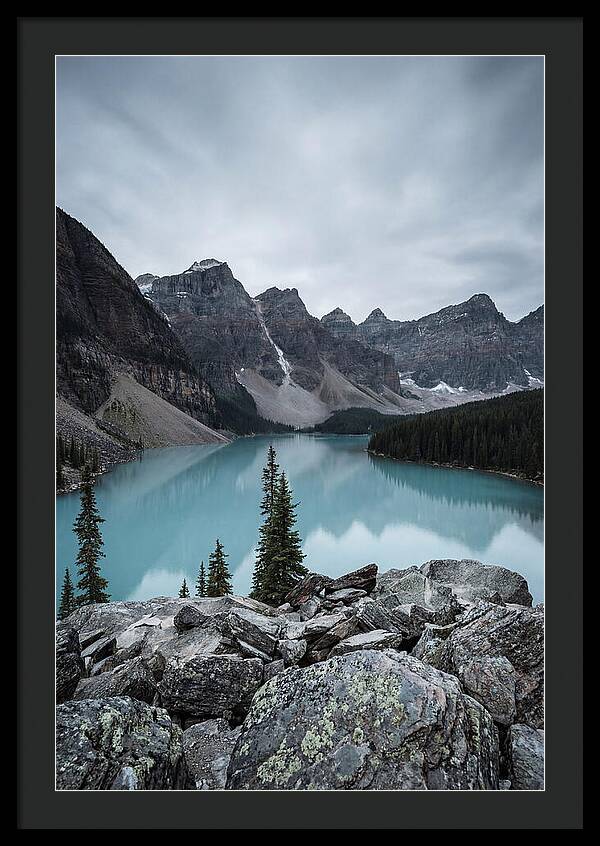 Moraine Lakes Turquoise Serenity