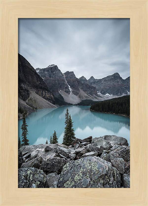 Moraine Lakes Turquoise Serenity