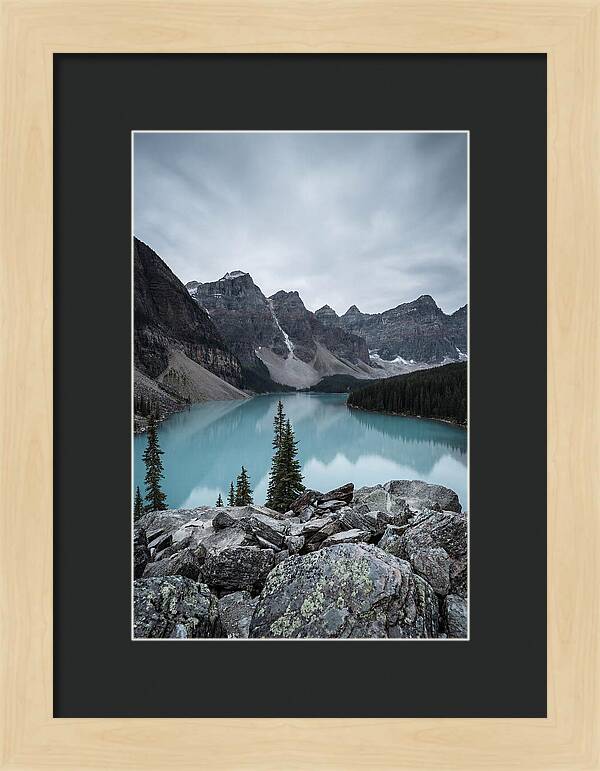 Moraine Lakes Turquoise Serenity