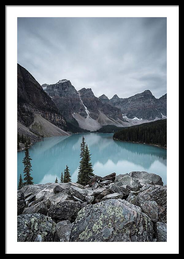 Moraine Lakes Turquoise Serenity