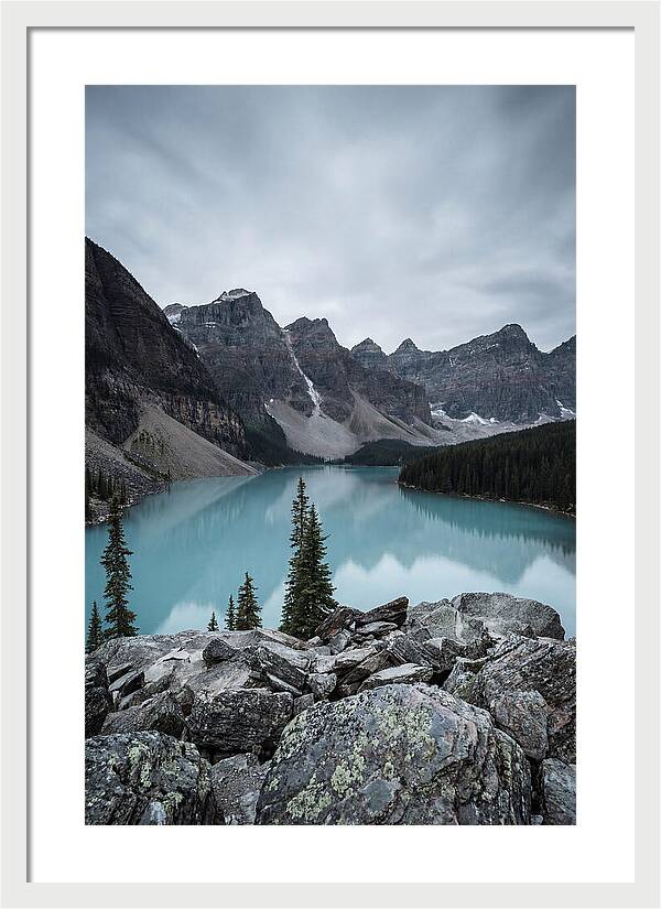 Moraine Lakes Turquoise Serenity