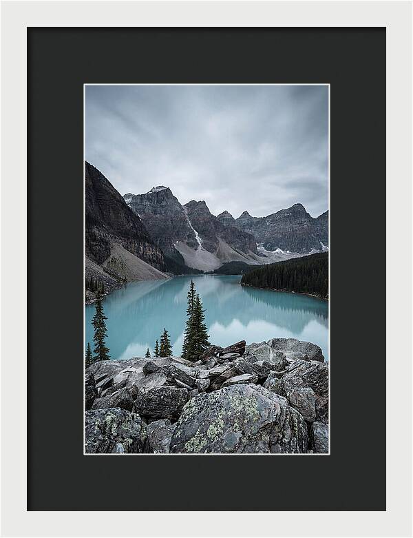 Moraine Lakes Turquoise Serenity