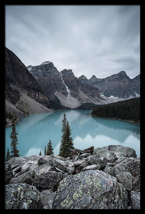 Moraine Lakes Turquoise Serenity