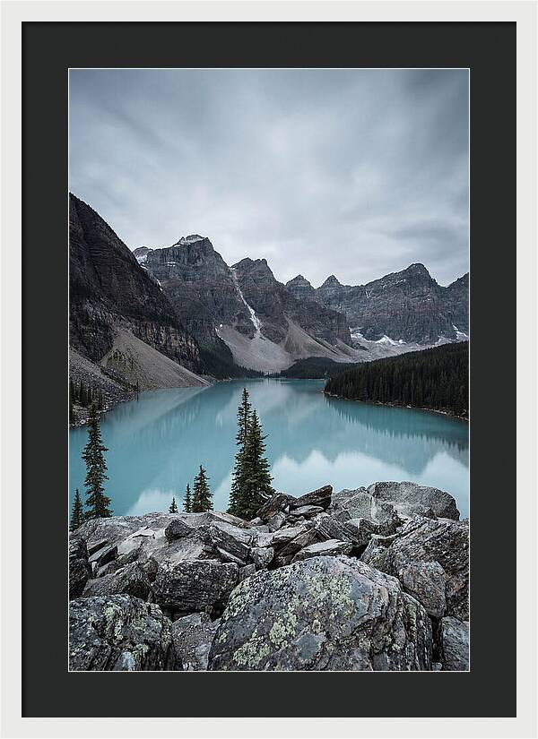 Moraine Lakes Turquoise Serenity