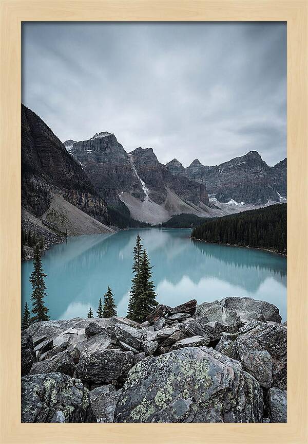 Moraine Lakes Turquoise Serenity
