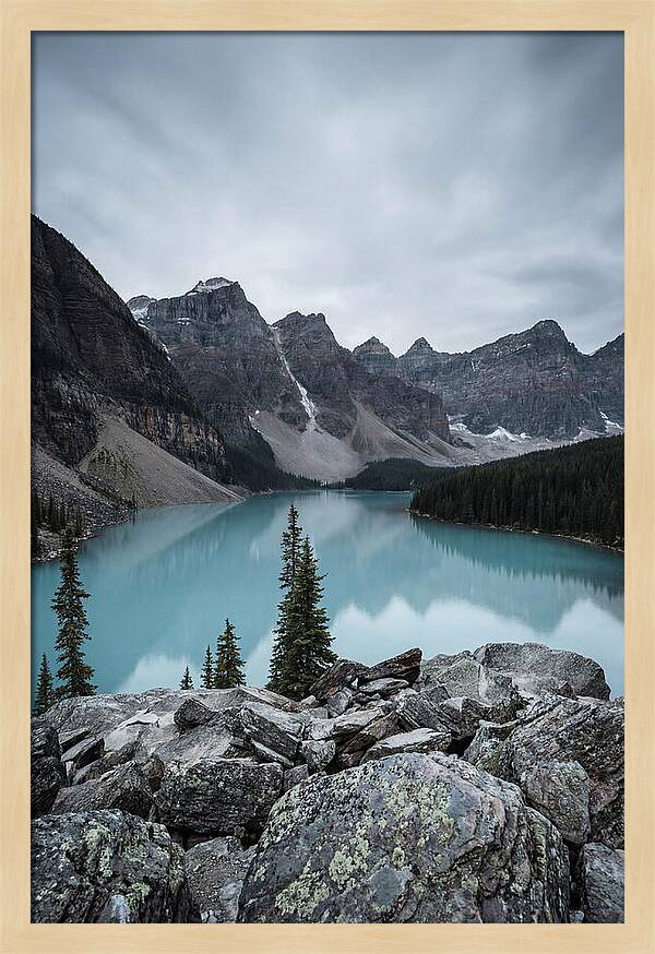 Moraine Lakes Turquoise Serenity