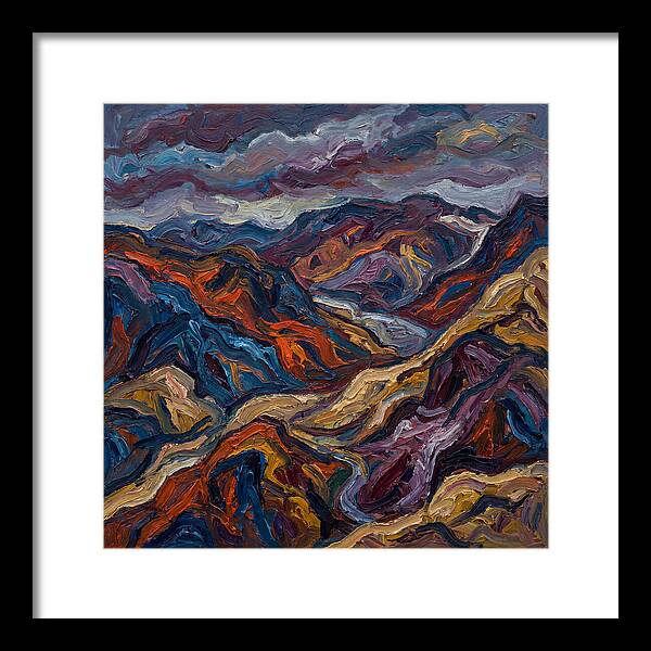 Moraine Landscape Expressionism