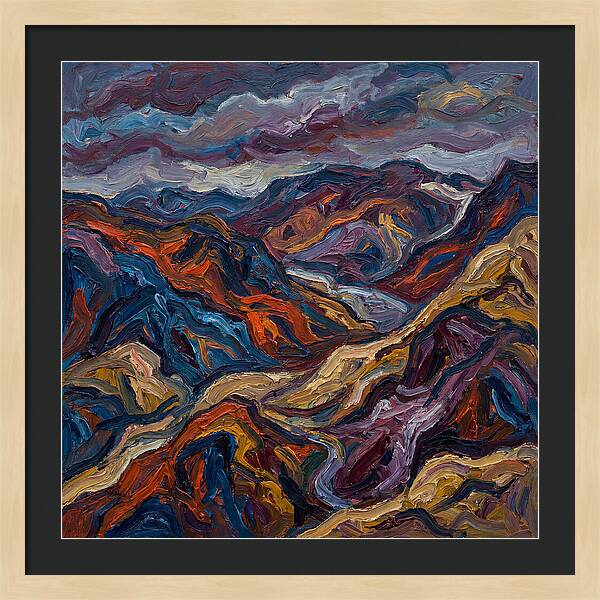 Moraine Landscape Expressionism