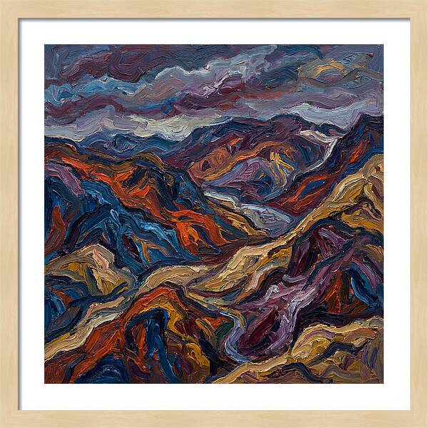 Moraine Landscape Expressionism
