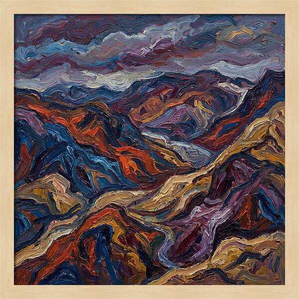 Moraine Landscape Expressionism