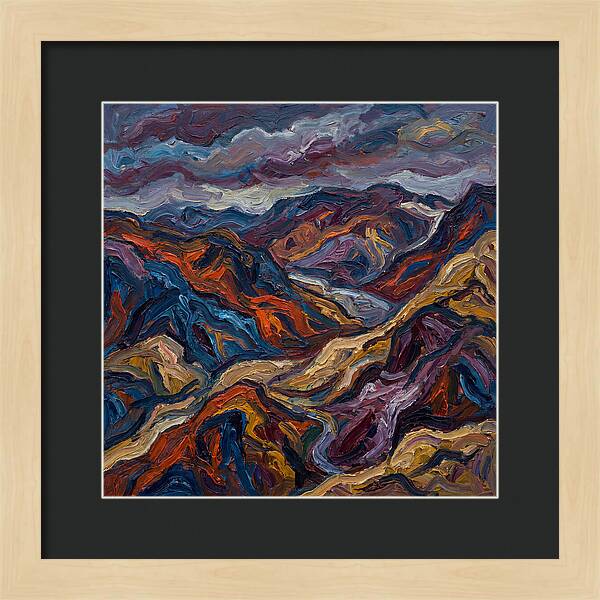 Moraine Landscape Expressionism