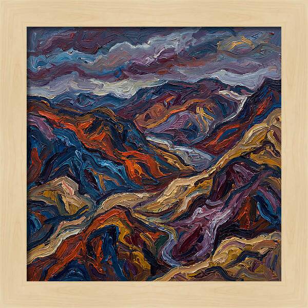 Moraine Landscape Expressionism
