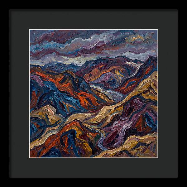 Moraine Landscape Expressionism