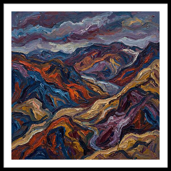 Moraine Landscape Expressionism