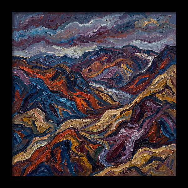 Moraine Landscape Expressionism