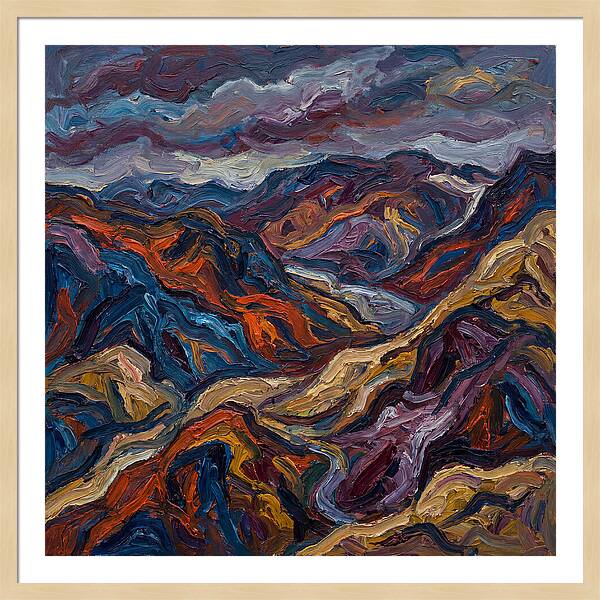 Moraine Landscape Expressionism