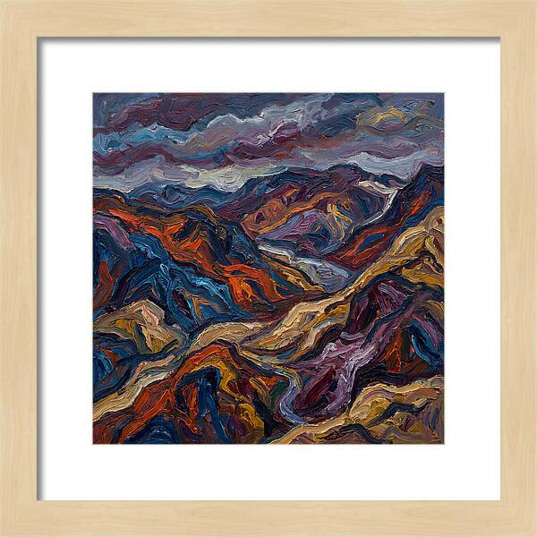 Moraine Landscape Expressionism