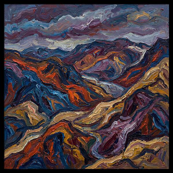 Moraine Landscape Expressionism