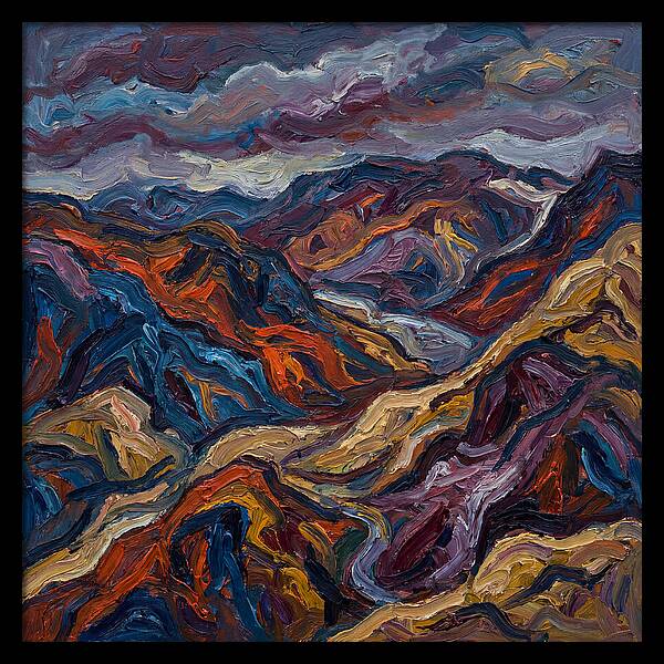 Moraine Landscape Expressionism