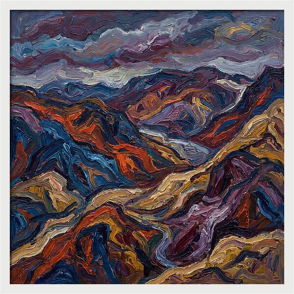 Moraine Landscape Expressionism