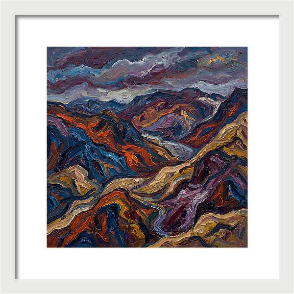 Moraine Landscape Expressionism
