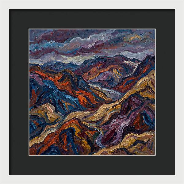 Moraine Landscape Expressionism