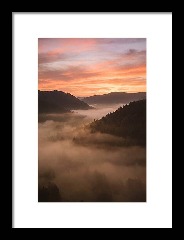 Morning Fog Embracing The Valley