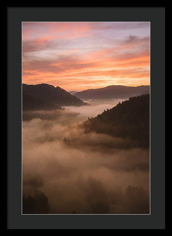 Morning Fog Embracing The Valley