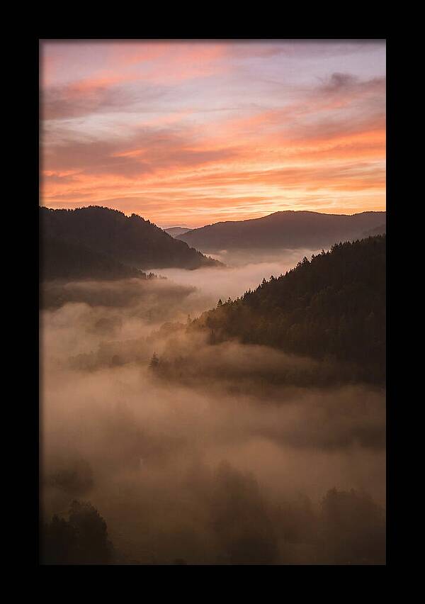 Morning Fog Embracing The Valley