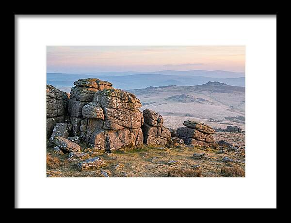 Morning Glow Above Haytor Rocks