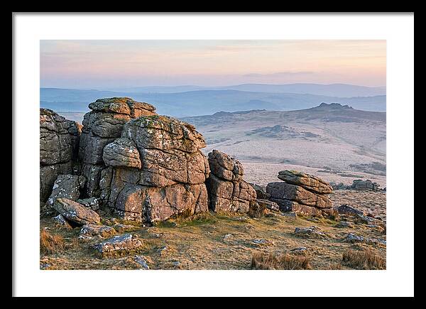 Morning Glow Above Haytor Rocks