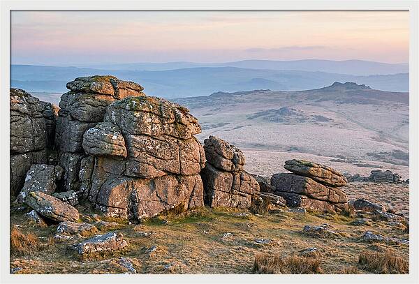 Morning Glow Above Haytor Rocks