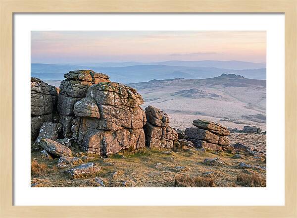 Morning Glow Above Haytor Rocks