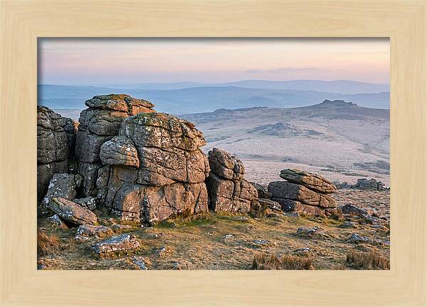 Morning Glow Above Haytor Rocks