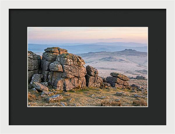 Morning Glow Above Haytor Rocks