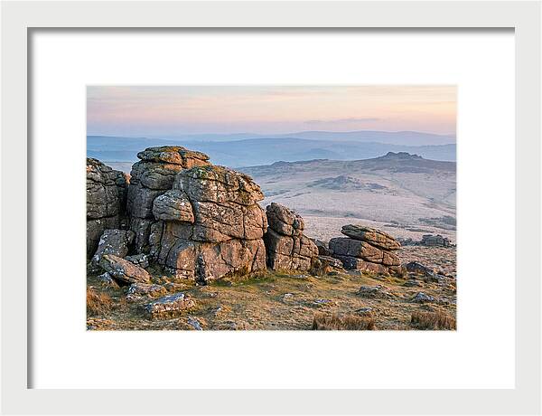 Morning Glow Above Haytor Rocks